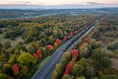 Stunning photos of A3's autumnal memorial to 418 Canadian war heroes