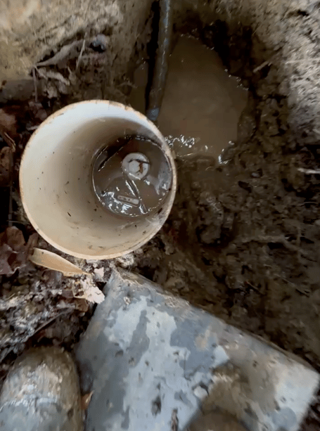 Pipe in Chase Lane
