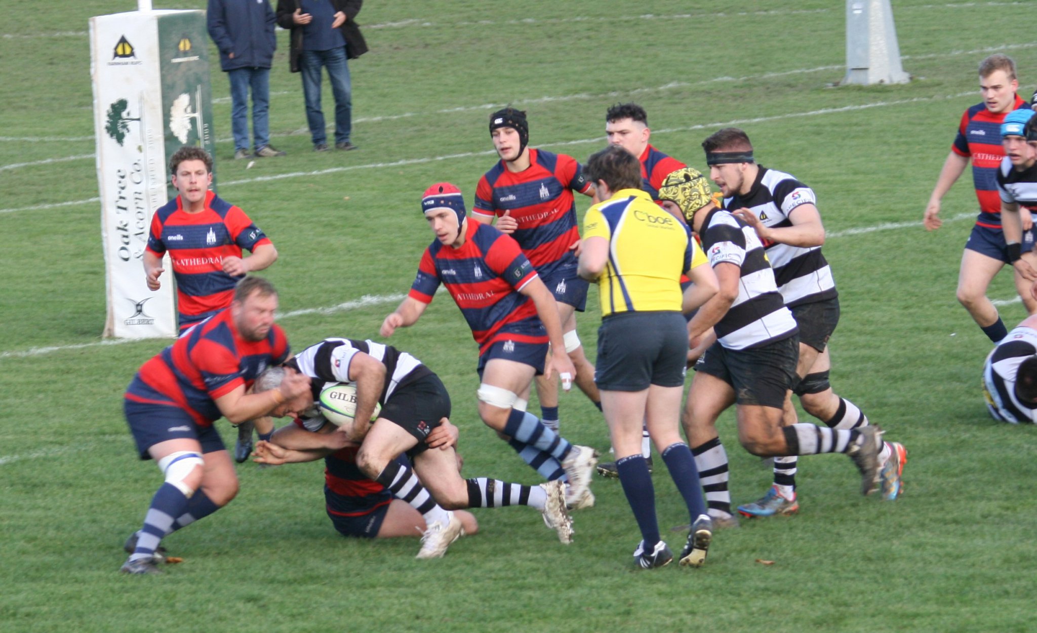 Veteran hooker Jules Joris powers into contact