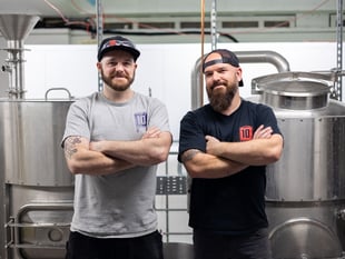 Beer lovers Dave Hall and Jason Delaney open a new brewery in Alton