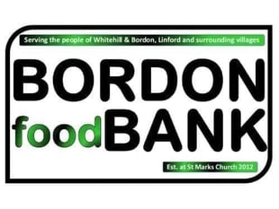 Spread Christmas cheer and donate festive goodies to Bordon Food Bank