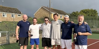 Wrecclesham Tennis Club Championships winners crowned