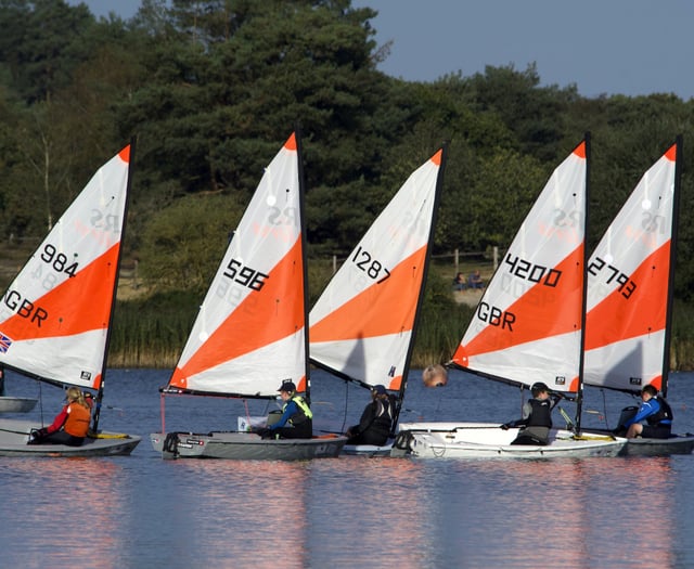 Frensham Pond Sailing Club celebrate RS Tera traveller series success