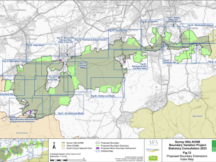 Surrey Hills no longer an AONB as tag is abolished after 65 years