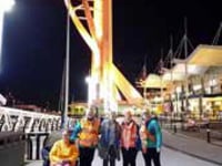 Spinnaker turns orange to highlight violence against women and girls