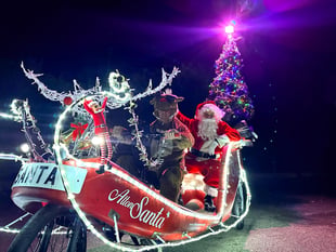 Santa's Sleigh touring Alton with Alton Lions Club until December 10