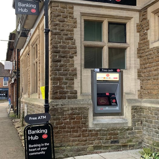 Banking 'disgrace' fixed with new hub and cash machine in Haslemere