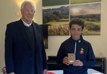 Petersfield golfer Ollie McDonald wins Hampshire Schools’ golf title
