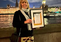 Clerk of the Year award for Odiham Parish Council clerk Andrea Mann 