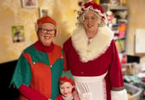 Mrs Claus is coming to town as Bordon mum  dresses the part for RSPCA in dad's memory