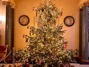 Christmas has begun within National Trust venue Hinton Ampner