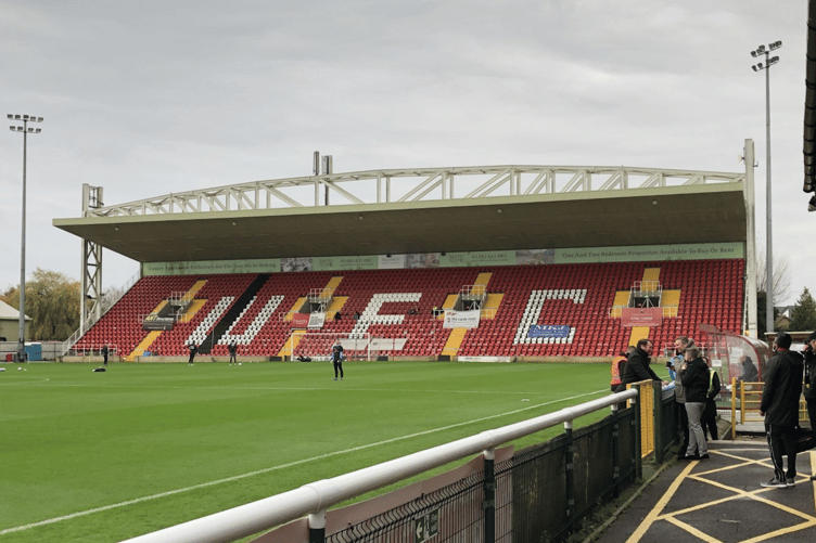 Woking's Laithwaite Community Stadium home