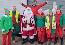 Santa's Sleigh begins tour of Petersfield today with Round Table help