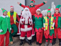 Santa's Sleigh begins tour of Petersfield today with Round Table help