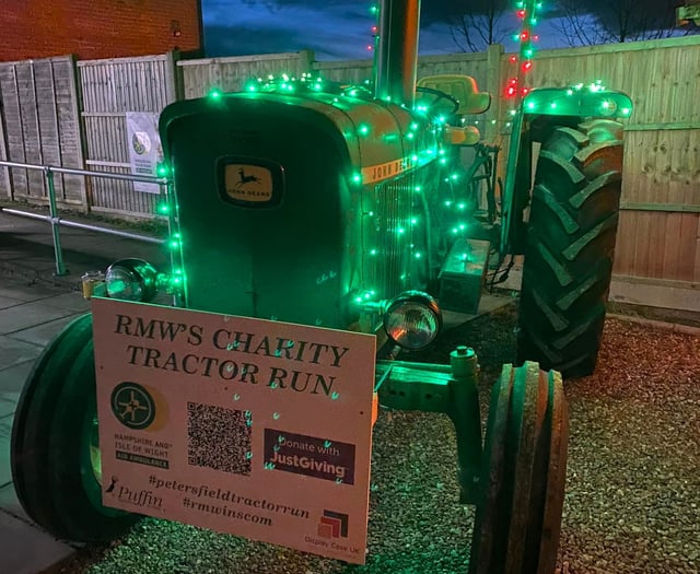Decorated tractors to light up East Hampshire lanes for air ambulance