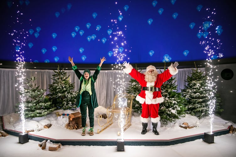 Cosmic Christmas at Winchester Science Centre.