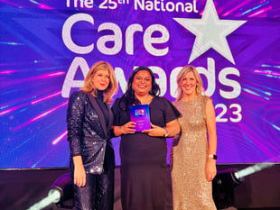 Queen Sheeba: Horndean care home nurse is named country's best