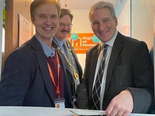 Right at Home officially opens Petersfield branch in charity office