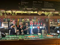 Beer from Triple fff Brewery in Four Marks drunk in House of Commons