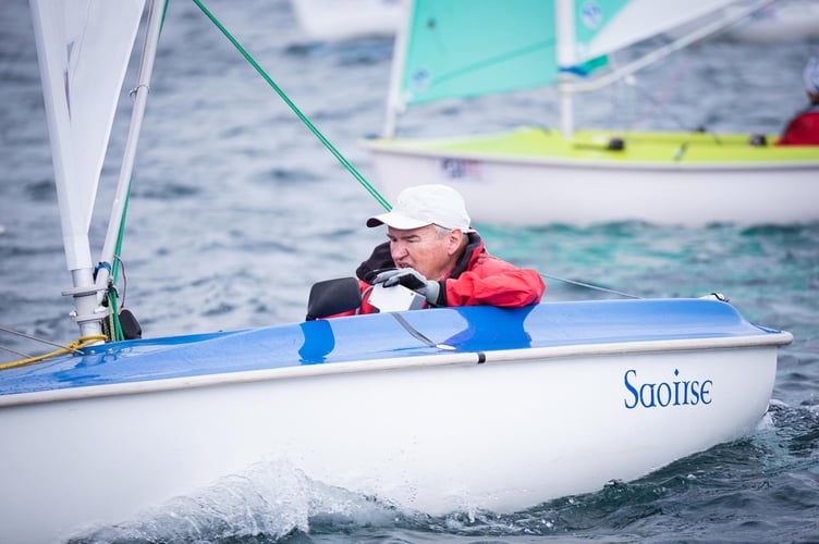 Paul Phillips finished in second place in his class