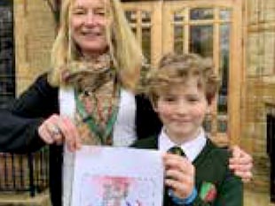 Ditcham Park School pupil wins national Christmas card design contest