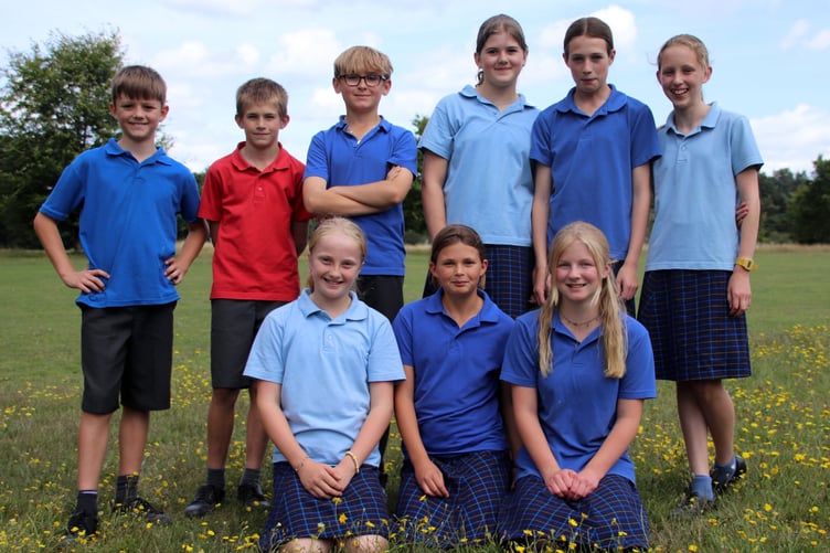 The new cohort of peer listeners at Highfield and Brookham Schools