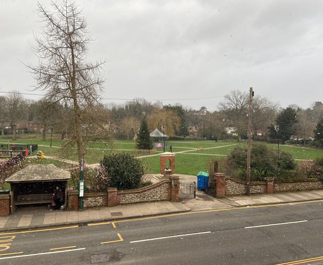 First snow of 2024 falls on Surrey and Hampshire – with more expected