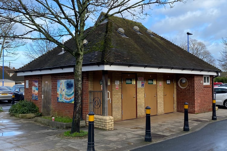 Central car park toilet