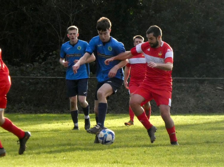 Jack Butler scored two goals for Liss Athletic
