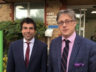 EHDC leader and deputy unite in 'dismay' against tip closure plans