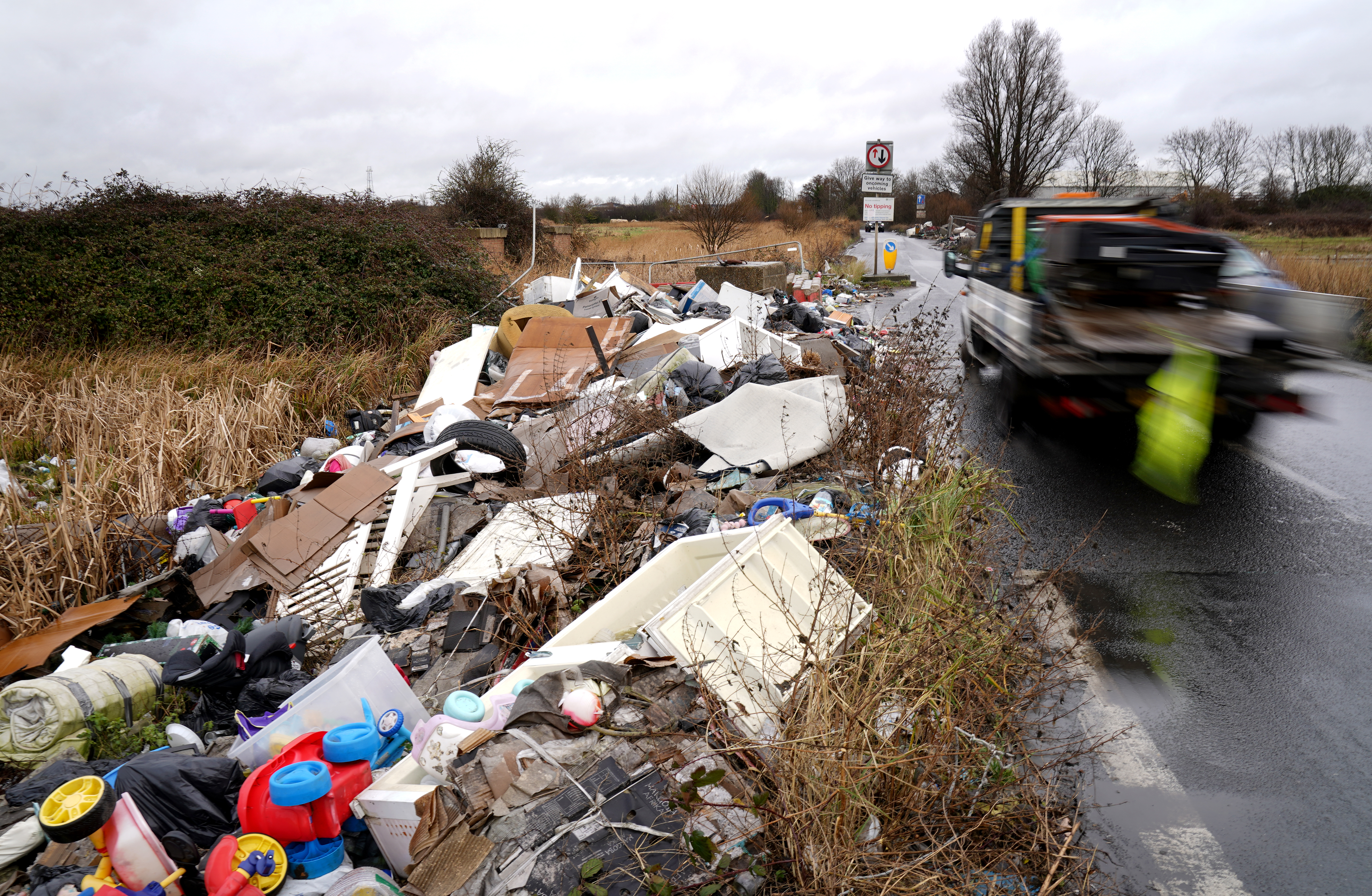 Record number of fly-tipping incidents in East Hampshire last year