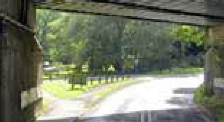 Portsmouth Road railway bridge, Liphook.