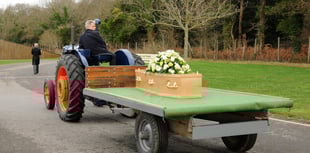 Fitting final journey for vintage tractor enthusiast from Petersfield
