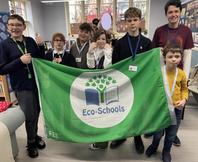 Undershaw pupils raise green flag after leading environmental campaign