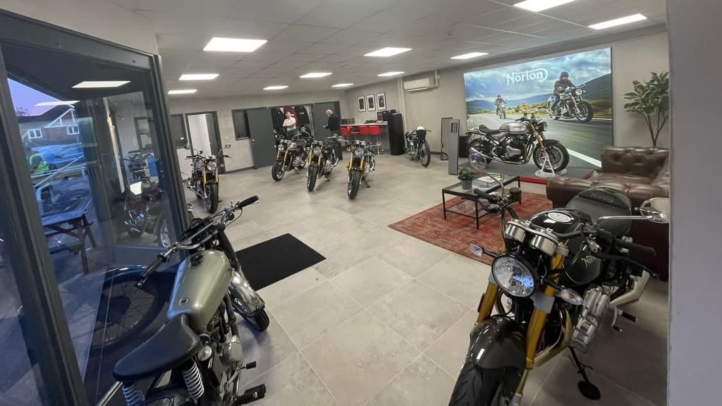 New Norton Motorcycles franchise opens doors in East Hampshire 