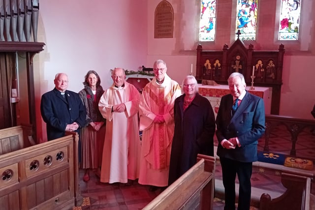 Service held to mark 150th anniversary of Langrish church consecration