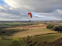Petersfield sky surfers enjoy airtime on Harting Down and Butser Hill