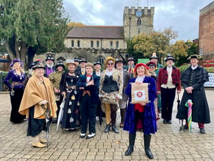 Petersfield's town crier has a personal milestone to shout about