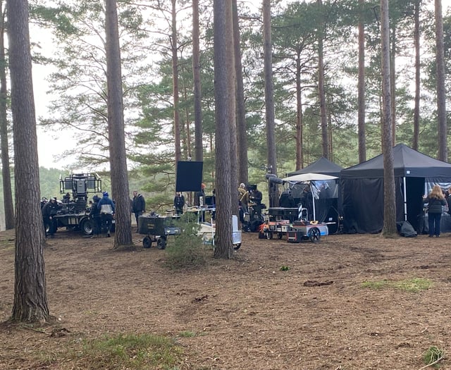 Hit Netflix drama shoots second season at Bourne Woods near Farnham