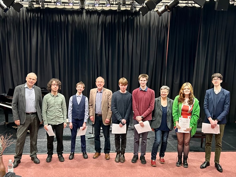 The 2024 Festival of Young Composers competition run by the Petersfield Musical Festival was held on February 4 at the Studio at the Petersfield School and drew a large public audience of well-wishers and aspiring young musicians