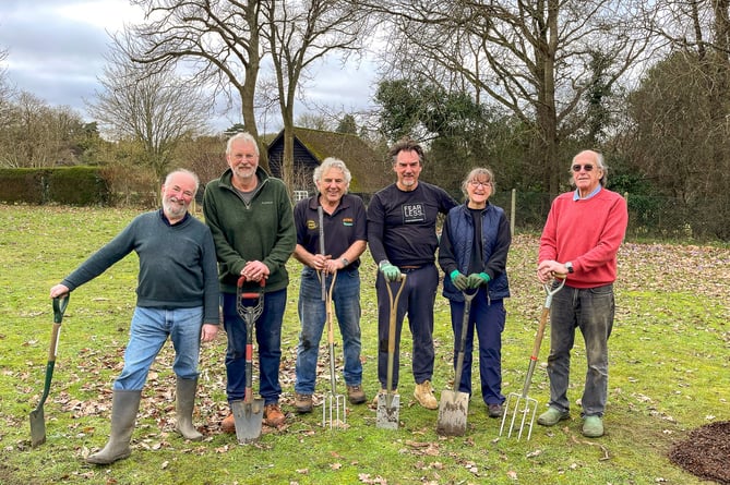 Headley Parish Council treeplanting