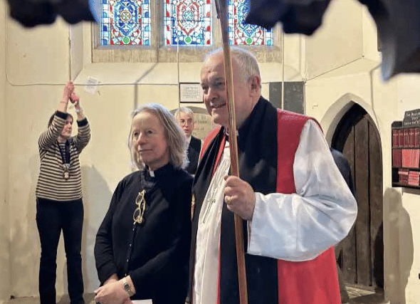 Blessing service for refurbished bells at St James in East Tisted