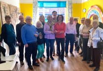 Petersfield mayor throws himself into class with Active Dementia exercise group