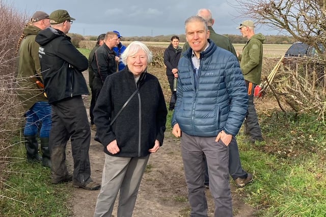 Eleventh heaven as Petersfield-area councillor hands out £8k in grants