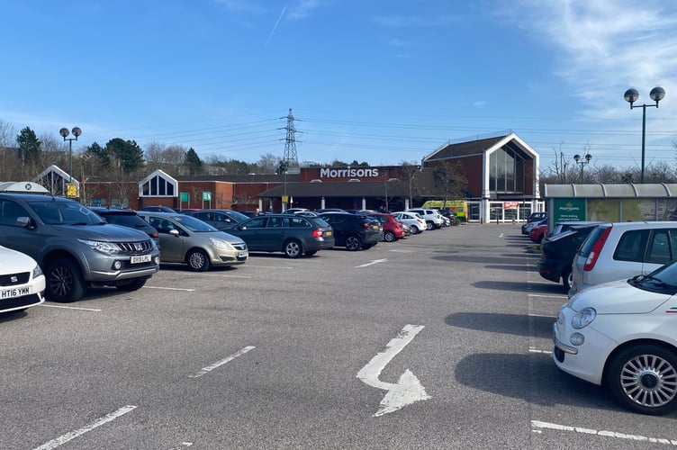Morrisons Horndean car park