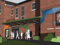 Plans to revamp theatre with pink or green canopy put forward