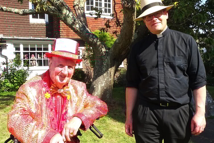 David Weeks and Rev Hughes