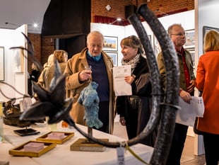 Bedales art sale raises over £23k for Petersfield refugee charities