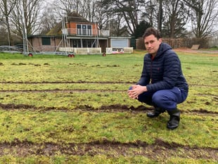 Club frustrated as joyrider causes damage to Petersfield cricket pitch