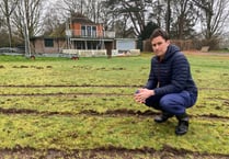 Club frustrated as joyrider causes damage to Petersfield cricket pitch